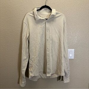 Vuori Men's Cream Button-Up size XL